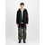 ALPHA INDUSTRIES Prehodna jakna rdeča/črna/bela