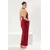 Trendyol Milla Ženska haljina Twoss25El00096, Bordo