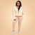BeastPink Women‘s Bliss Hoodie Jacket Ivory