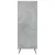 Regal za knjige boja betona 69,5x32,5x90 cm konstruirano drvo