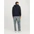 JACK & JONES Majica  mornarska / karminsko rdeča / bela
