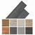 Podne daske 18 pcs Crna i bijela 5,26 m2 PVC
