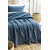 Lessentiel Maison Set Prekrivač i jastučnice Silvia, 240x260 cm, Indigo