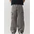 Pull&Bear Kargo kavbojke siv denim