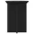 Stalak za biljke 2 pcs Crna O29,5 x 40 cm Konstruirano drvo