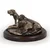 shumee Weimaraner - pasja figurica, pisarniška figurica, pokal za pasjo razstavo Art-Dog