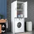 Hanah Home Ormarić za veš mašinu KD110-3192, Beli