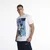 Slazenger Muška majica Graphic t shirt, Bela