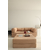 Atelier del Sofa Ugaona garnitura na razvlačenje Nook, 100x100x34 cm, Kajsija