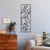 Wallity Zidna dekoracija Olips 4, 32 x 90 cm, Šarena