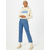LEVIS Kavbojke Ribcage, modra