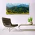 tulup.si Slika na steklu Mount forest narava 140x70 cm 4 obešalnika