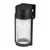 LED solarna zidna lampa LED/3,7V 300 mAh IP44 crna