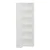 Hanah Home polica za knjige Adel 5 Shelf Corner, 60×60 cm, bela