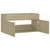 shumee Vanity Unit hrast sonoma 90x38,5x46 cm iverne plošče