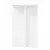 Stalak za biljke 2 pcs Bijela O40 x 60 cm Konstruirano drvo