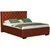 Tapacirani Krevet Miami Storage 180/200 cm , boja cigle