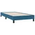 Vidaxl posteljni okvir brez vzmetnice temno modra 80x220 cm žamet