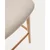 Bež barski stol (višina sedeža 75,5 cm) Ciselia – Kave Home