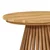 Vidaxl Stranska miza Rjava 50 x 50 x 49,5 cm Trden tikov les