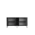 Hanah Home komoda Nota 150, 150 cm, antracit / srebrna