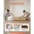 VEVOR Sofa 2110 mm Modern 970x2110x730 mm Rjava