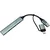 Gembird UHB-U3P4-06 ** Hub Tip-A+C, 3xUSB2.0, USB3.0, Aluminijumski