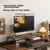 Brateck Postolje za monitor, 100x26 cm, Braon