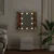 Ormar s ogledalom i LED-om Artisan hrast 70x16,5x60 cm