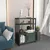 Hanah Home Polica za kuću Letos, 60x80x29,6 cm, Crno-zelena