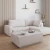 Bessagi Home Klubska Miza Marcel, Bež, Videz Kamna