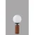 Opviq Stona lampa Lole, Braon-bela