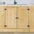 Cabinet SKI Medeno Smeđa 80 x 46 x 81 cm Čvrsto borovo drvo