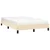 Vidaxl Posteljni okvir krem 120x200 cm blago