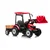 Traktor Sa Prikolicom i Utovarivačem Crveni Premium Oprema 24V7A