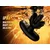 SuperLove Thrusting & Expanding & Vibrating Anal Plug with Remote Black