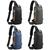 Torba za rame s USB punjenjem protiv krađe TO-25612 - Siva KP25612