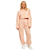 BeastPink Women‘s Bliss Cropped Sweatshirt Pink