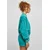 Womens Oversized Stone Washed Crewneck Watercolor