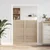 Ormarna vrata s vratima 2 pcs Prirodna 110 x 2,1 x 59,5 cm