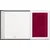 Moleskine Limited Edition Velvet Notebook, Hard Cover, Large , Ruled/Lined, Cyclamen Pink