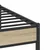 Vidaxl Posteljni okvir brez vzmetnice 183x213 cm inženirski les