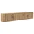 Zidni TV ormar set 2 pcs Umjetnički hrast 100 x 34,5 x 40 cm