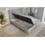 Boxspring postelja Lexi - 200x200 cm - tkanine Loris