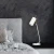 Opviq Stona lampa E27 Socket, Bela