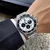 ORIENT ročna ura Mako Solar RA-TX0203S10B, Black/White/Silver