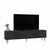 HANAH HOME TV polica Dekol1 Anthracite Gold