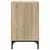Noćni ormarić sonoma hrast 63.5 x 36 x 61 cm Konstruirano drvo