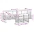 Set vanjskih sofa 8 pcs Bijela i bež 304 x 126,5 x 73 cm