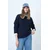 Trend Alacati Stili Ženska bluza Alc-X14391, Tamnoplava